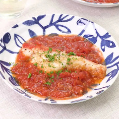 たらのトマト煮込み