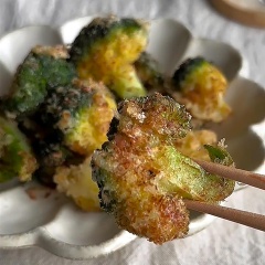 ブロッコリーの天ぷら