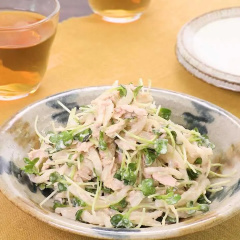 大根とカイワレのツナマヨサラダ