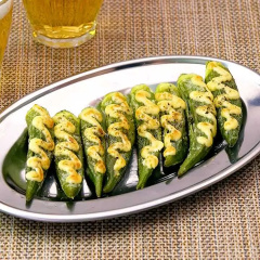 オクラのマヨネーズ焼き