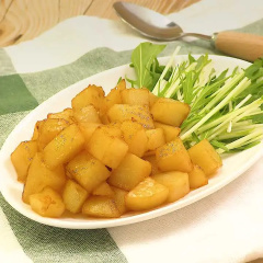 じゃがいものコロコロ照り焼き