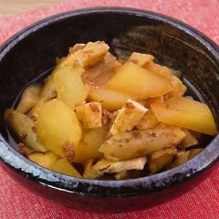 大根とごぼうのおかか煮