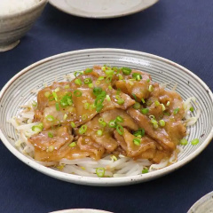 豚バラしょうが焼き