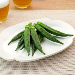 オクラの素揚げ